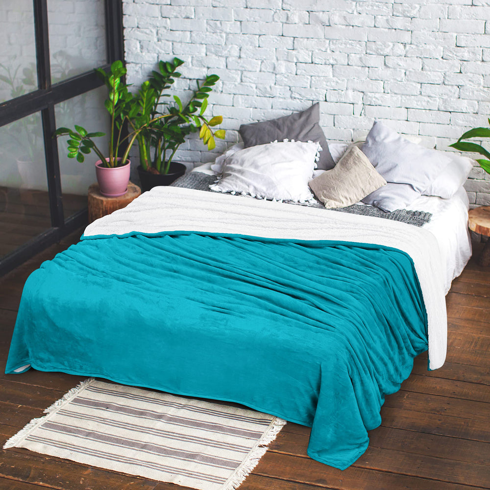 Utopia Bedding gros plan texture flanelle montrant douceur et confort