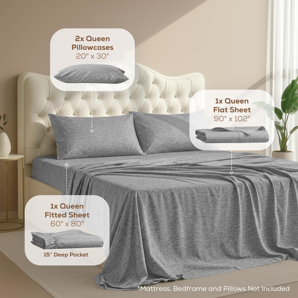 Utopia Bedding gros plan tissu brossé pour douceur et respirabilité