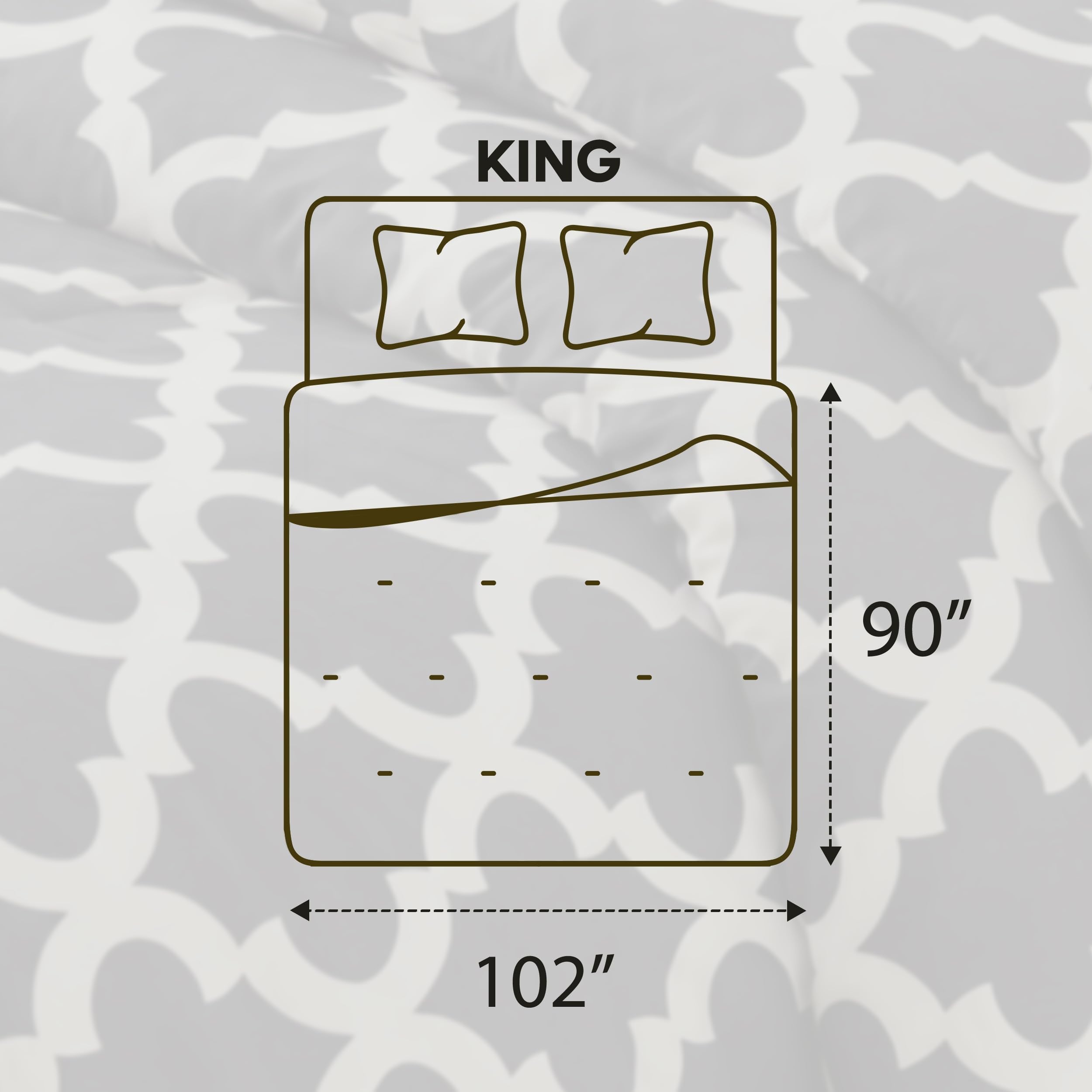 Utopia Bedding gros plan tissu microfibre brossée, douceur visible et toucher apaisant