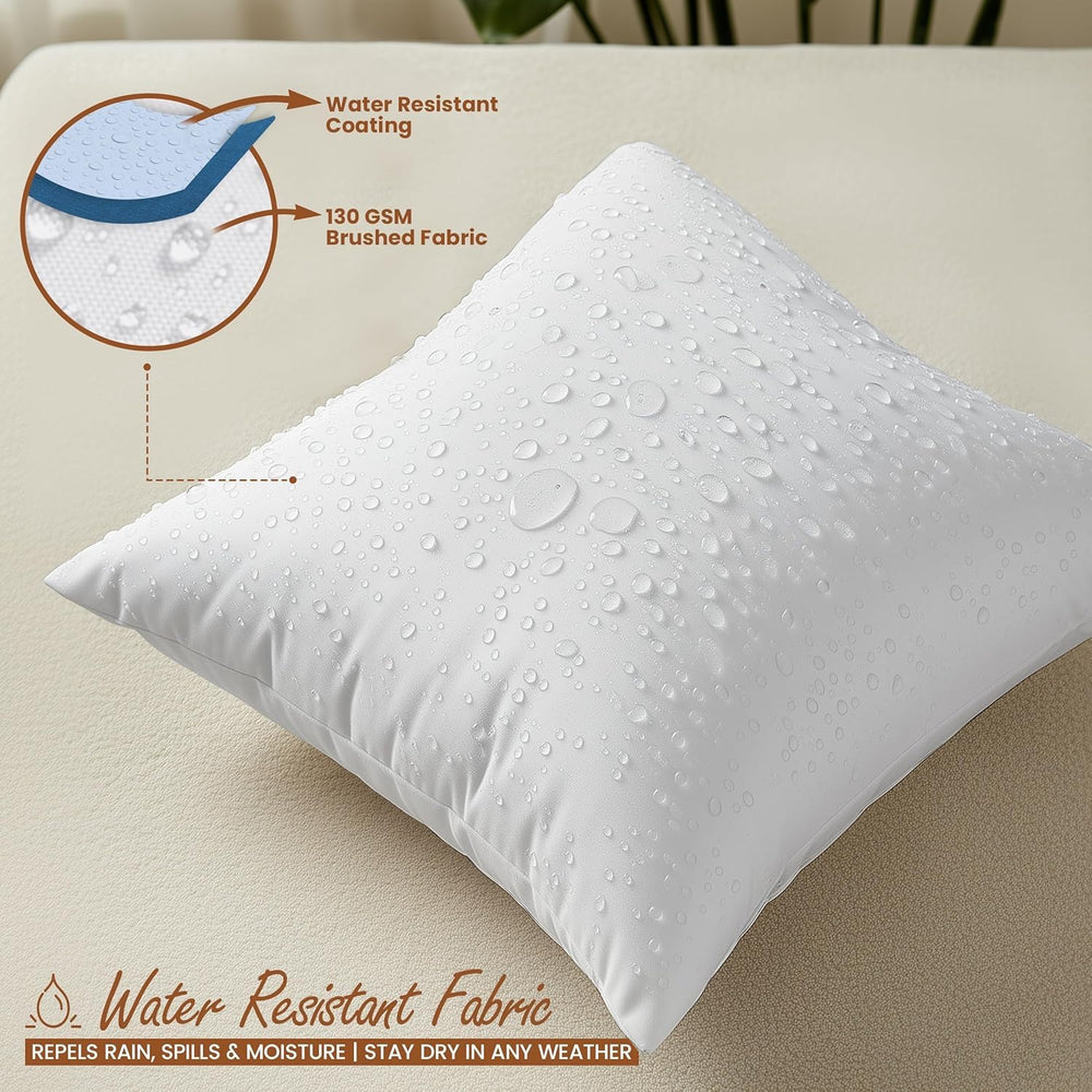 Utopia Bedding deux coussins empilés pour composition décorative
