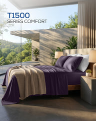 Utopia Bedding gros plan sur élastique du drap-housse, maintien sécurisé