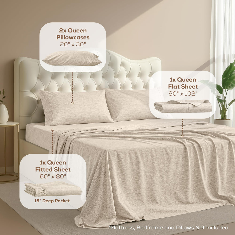 Utopia Bedding détail du drap-housse poche profonde et maintien sécurisé du matelas