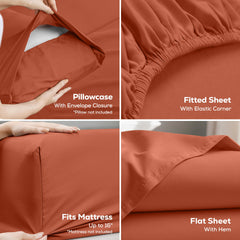 Utopia Bedding drap‑housse avec poches 16" assurant maintien sécurisé du matelas