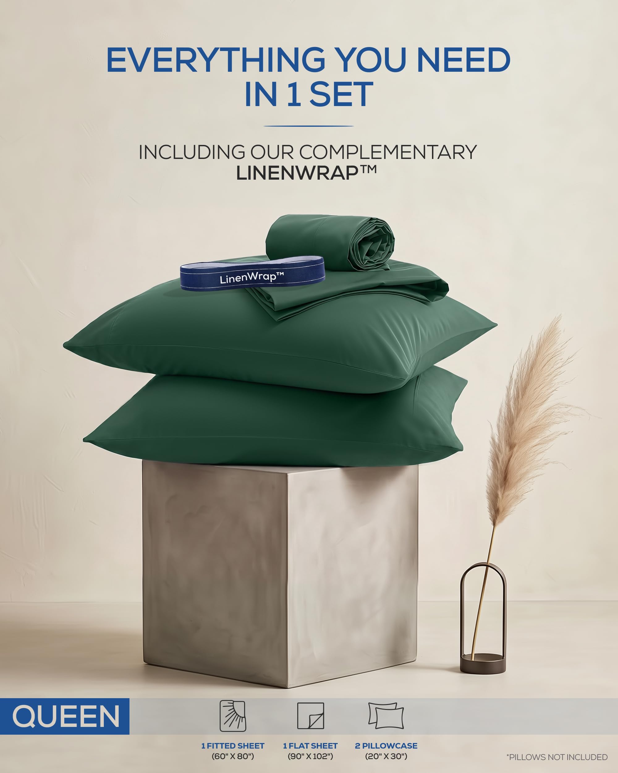 Utopia Bedding drap-housse avec poche profonde ajustée, maintien sûr