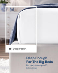Utopia Bedding drap-housse tendu sur matelas, maintien sûr et net