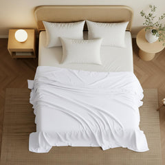 Utopia Bedding texture microfibre brossée douce pour confort et maintien