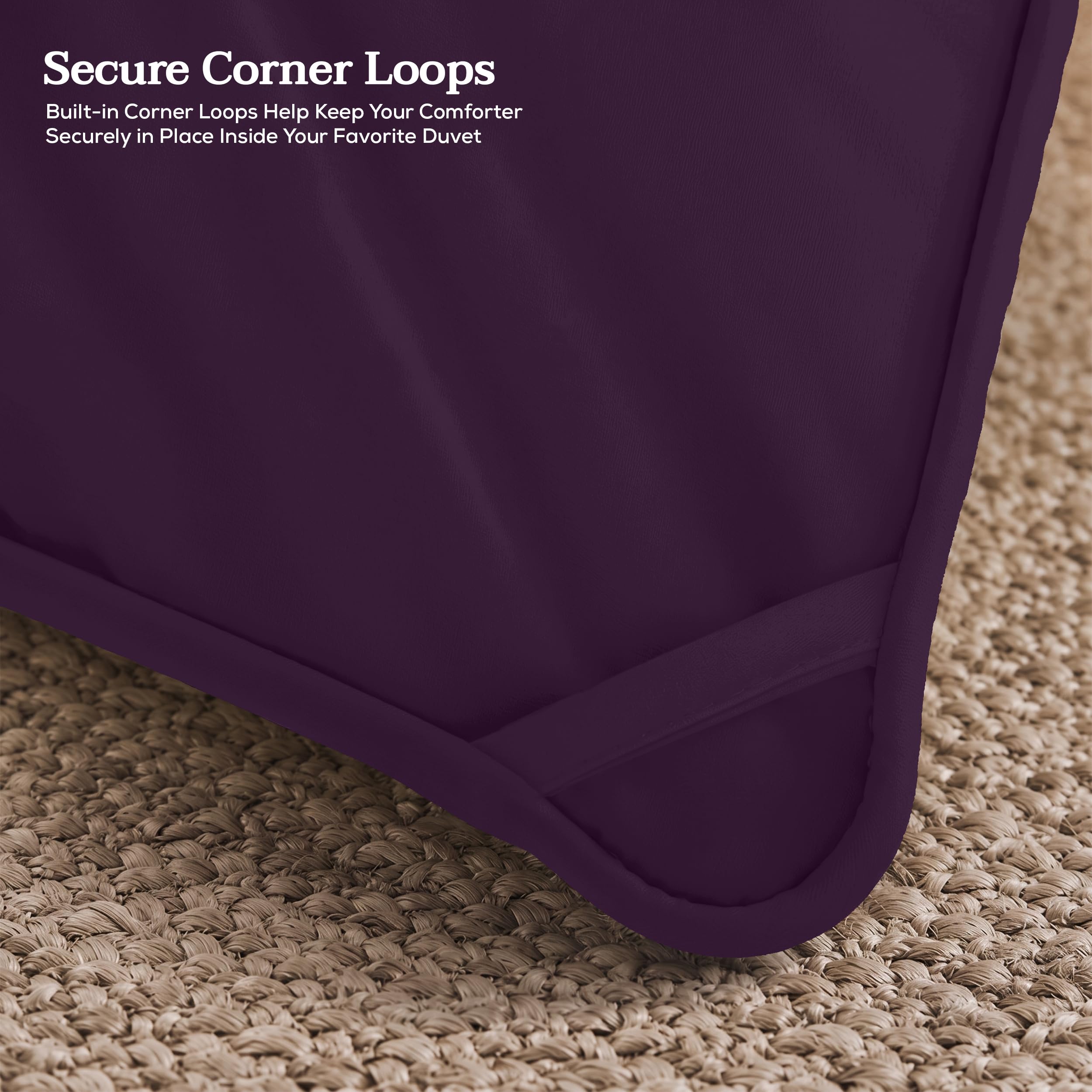 Utopia Bedding insert sur lit d'enfant montrant aspect moelleux et accueillant