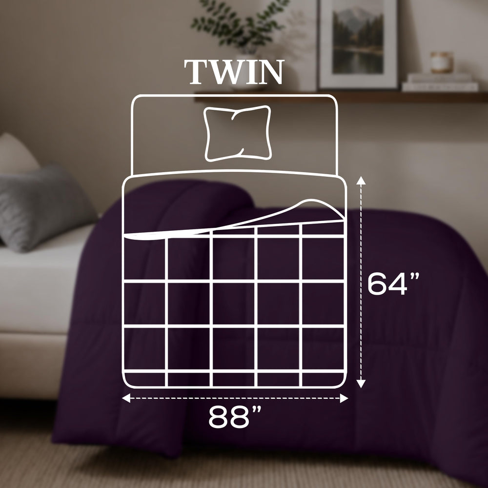 Utopia Bedding gros plan texture du tissu plum respirant pour confort