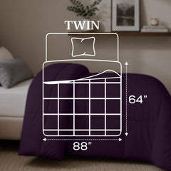 Utopia Bedding gros plan texture du tissu plum respirant pour confort