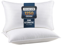 Utopia Bedding emballage avant montrant lot de deux et informations produit, prêt à installer