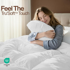 Utopia Bedding en usage sur lit full illustrant couverture complète