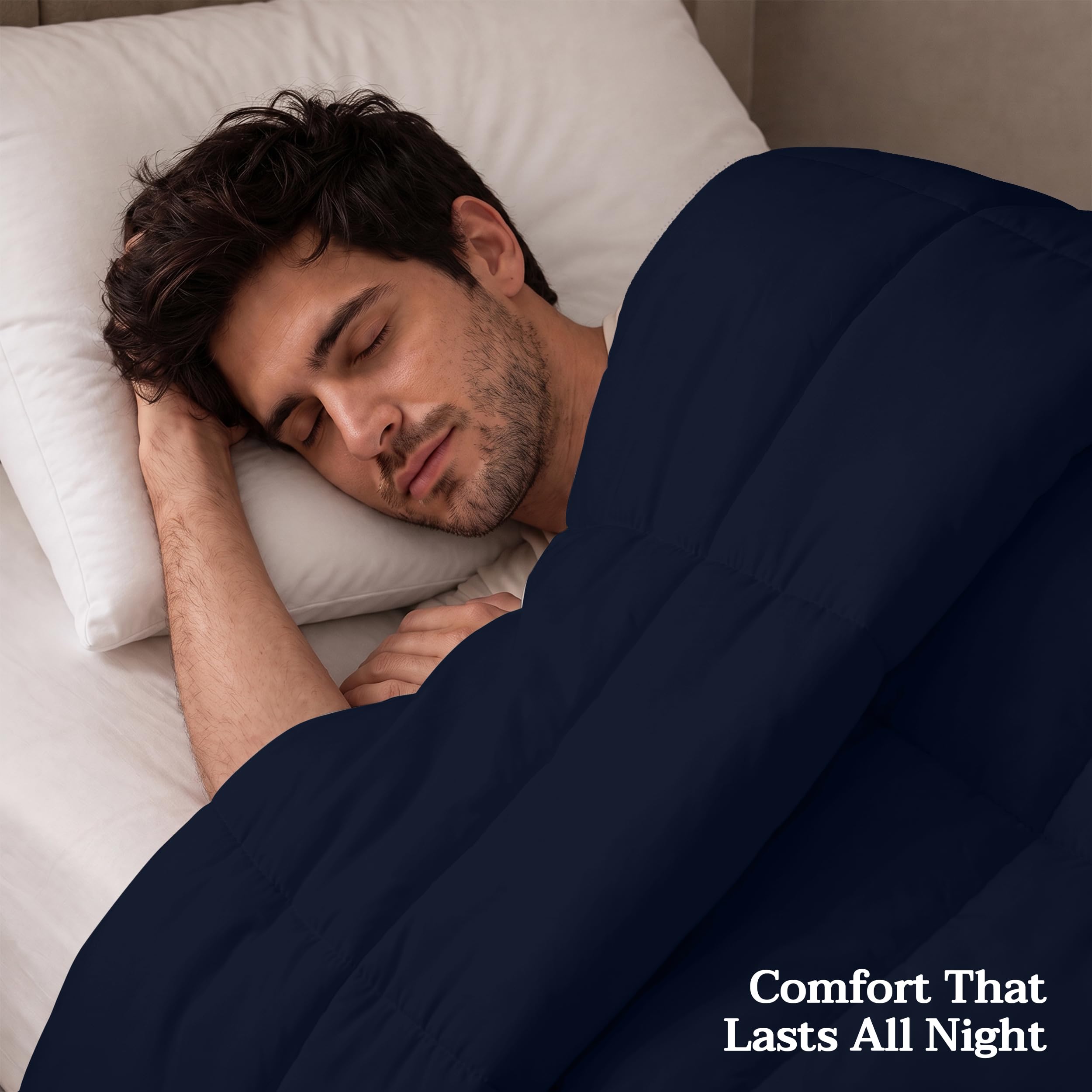 Utopia Bedding mise en scène chambre décorée, style navy polyvalent