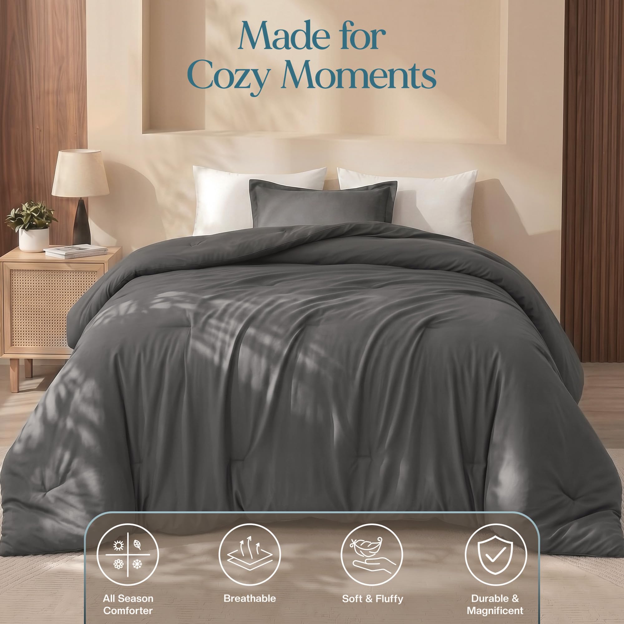 Utopia Bedding ensemble emballé prêt cadeau pour réception et rangement