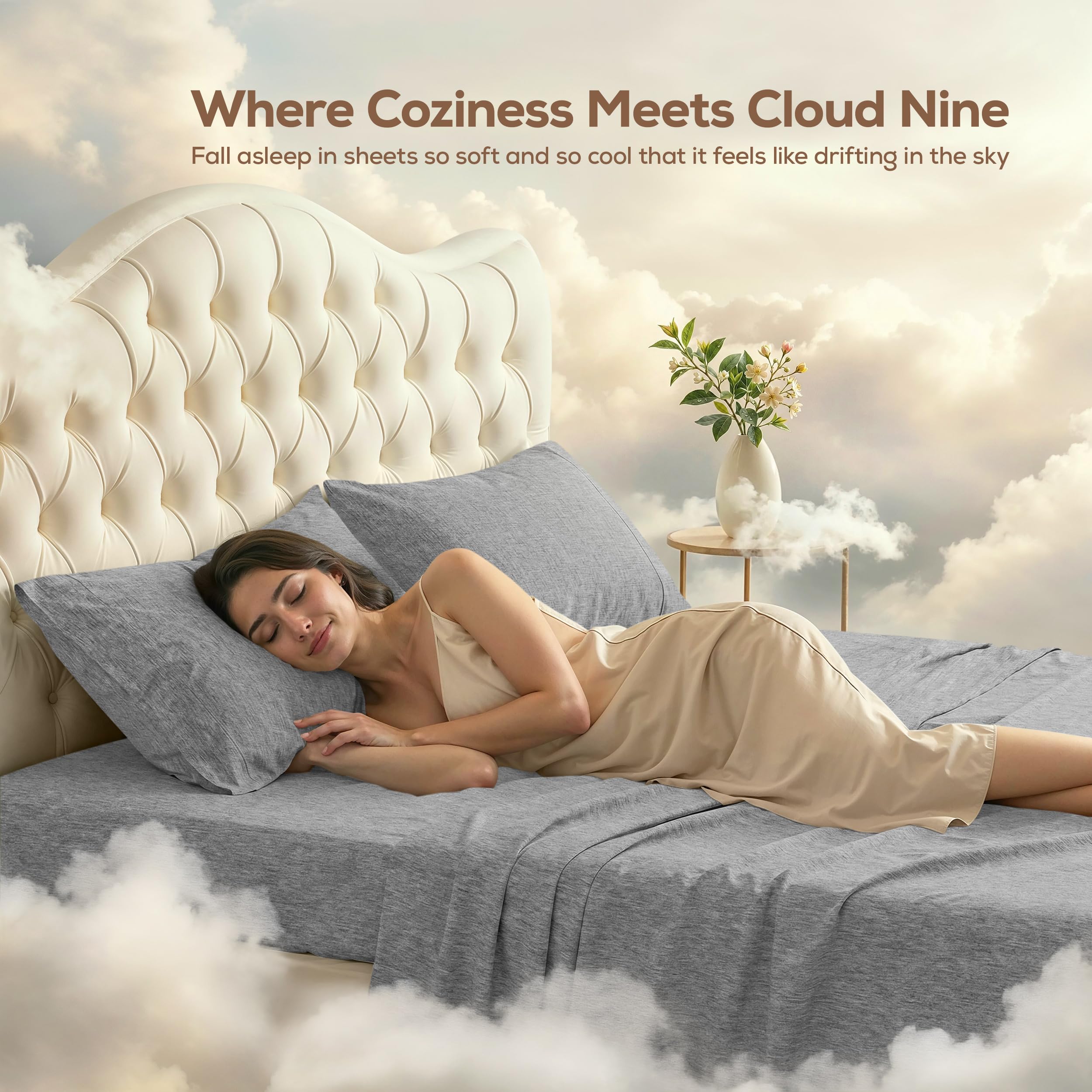 Utopia Bedding ensemble posé sur lit Queen confort visuel et tenue nette
