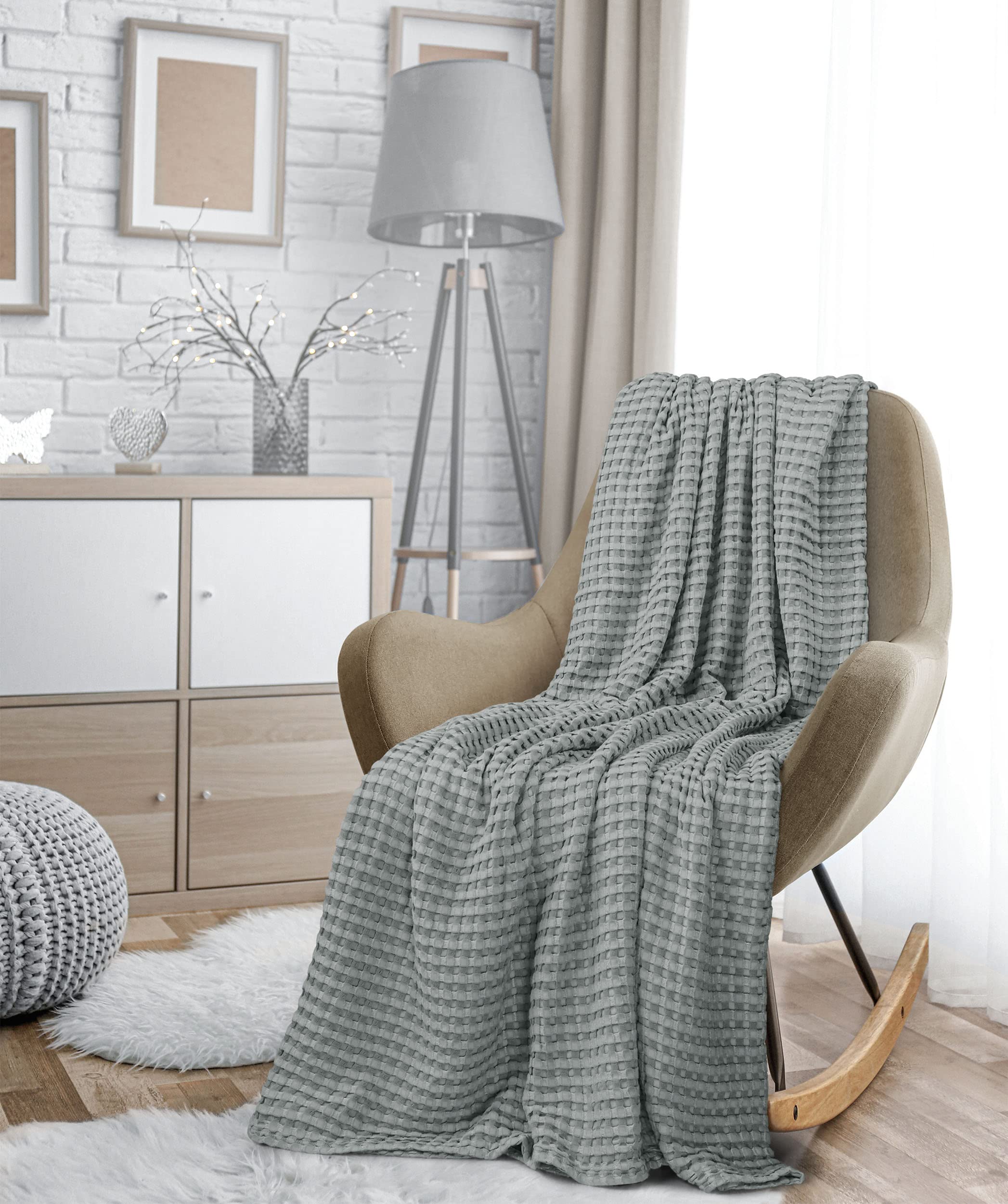Utopia Bedding étiquette coton 100% montrant qualité et facilité d'entretien