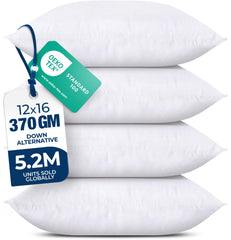 Utopia Bedding face avant montrant le lot de 4 et l'emballage compact