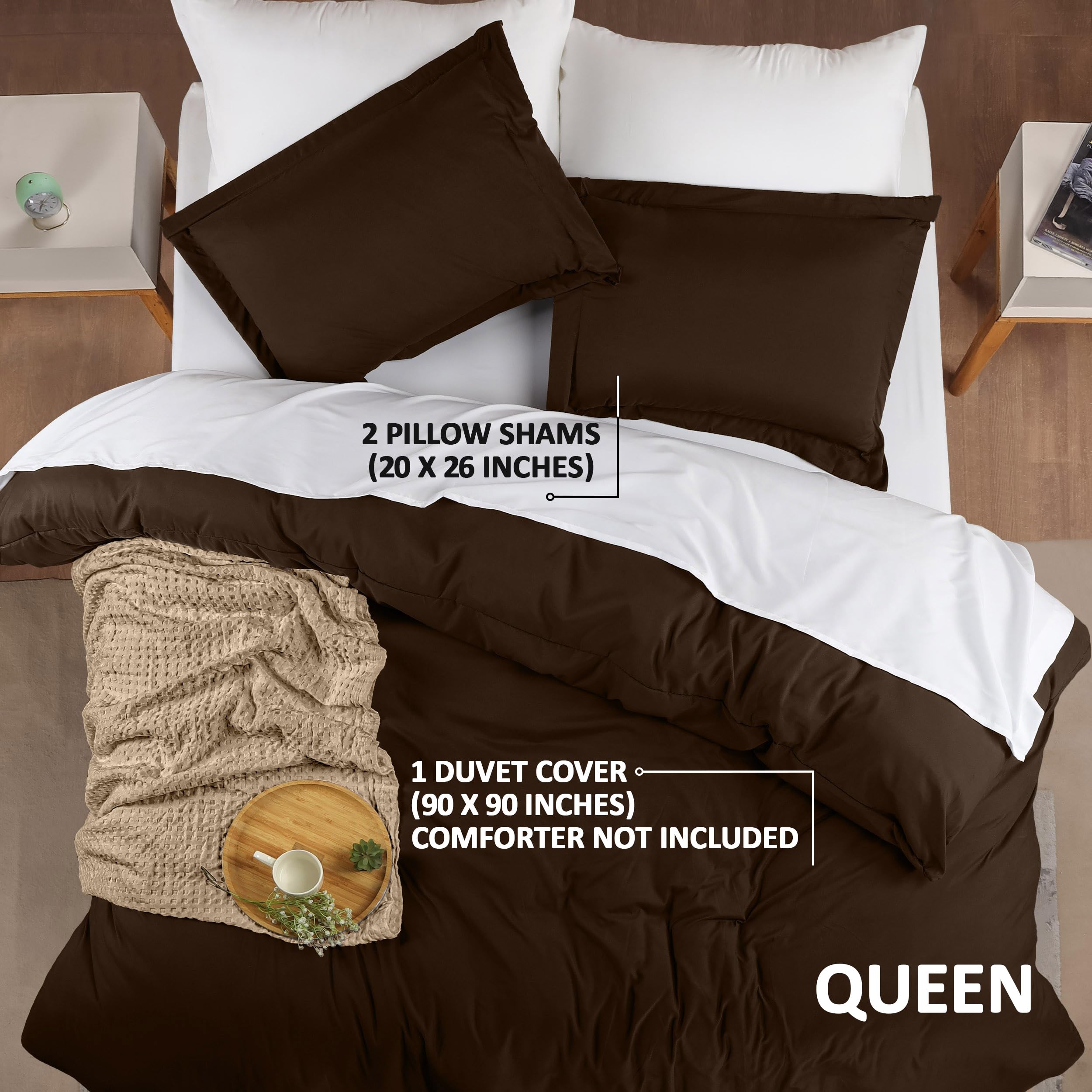 Utopia Bedding détail de la fermeture éclair cachée, mise en place facile et sûre