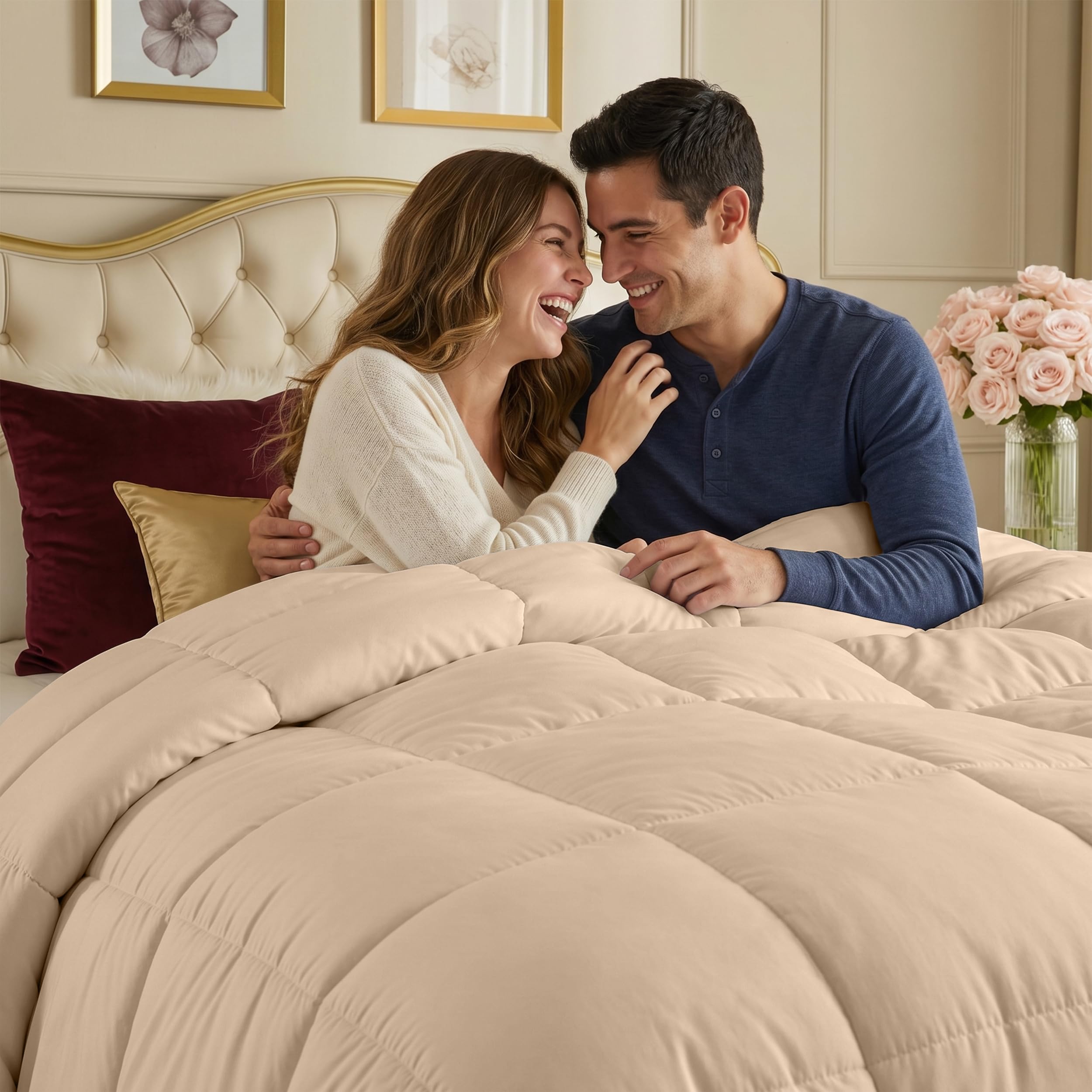Utopia Bedding texture du tissu respirant apportant douceur et aération