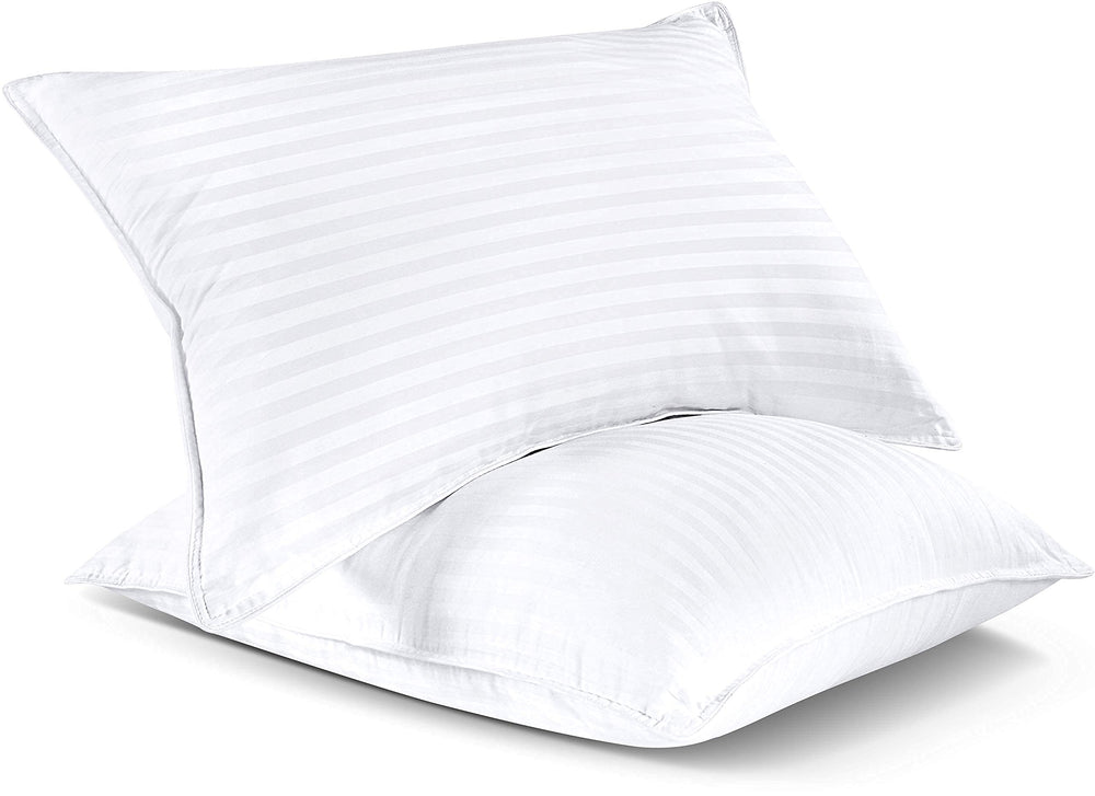 Utopia Bedding détail de la housse souple promettant surface fraîche et respirante