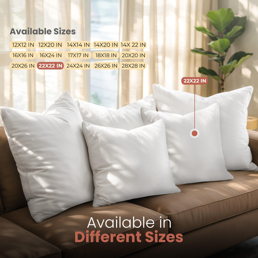 Utopia Bedding insert à côté d'une règle comparaison d'échelle précise