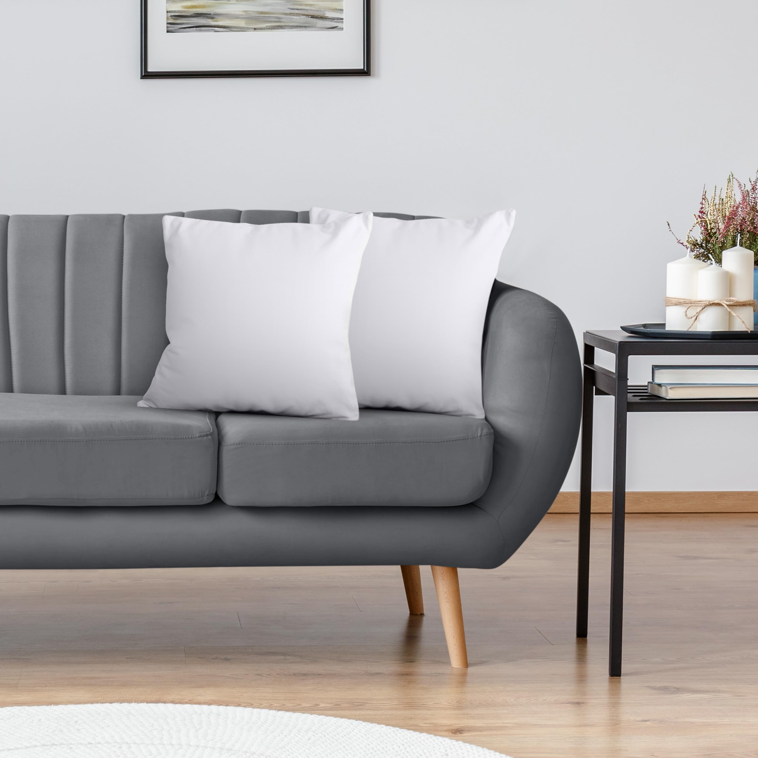 Utopia Bedding insert en situation salon ambiance cosy élégante