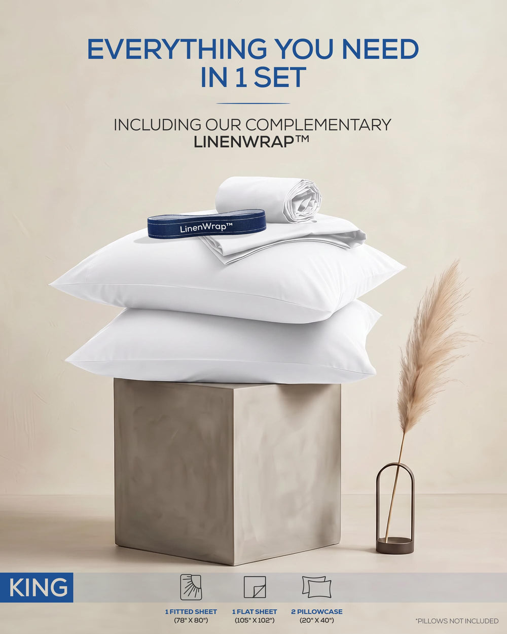 Utopia Bedding texture de la microfibre en gros plan montrant douceur et finition
