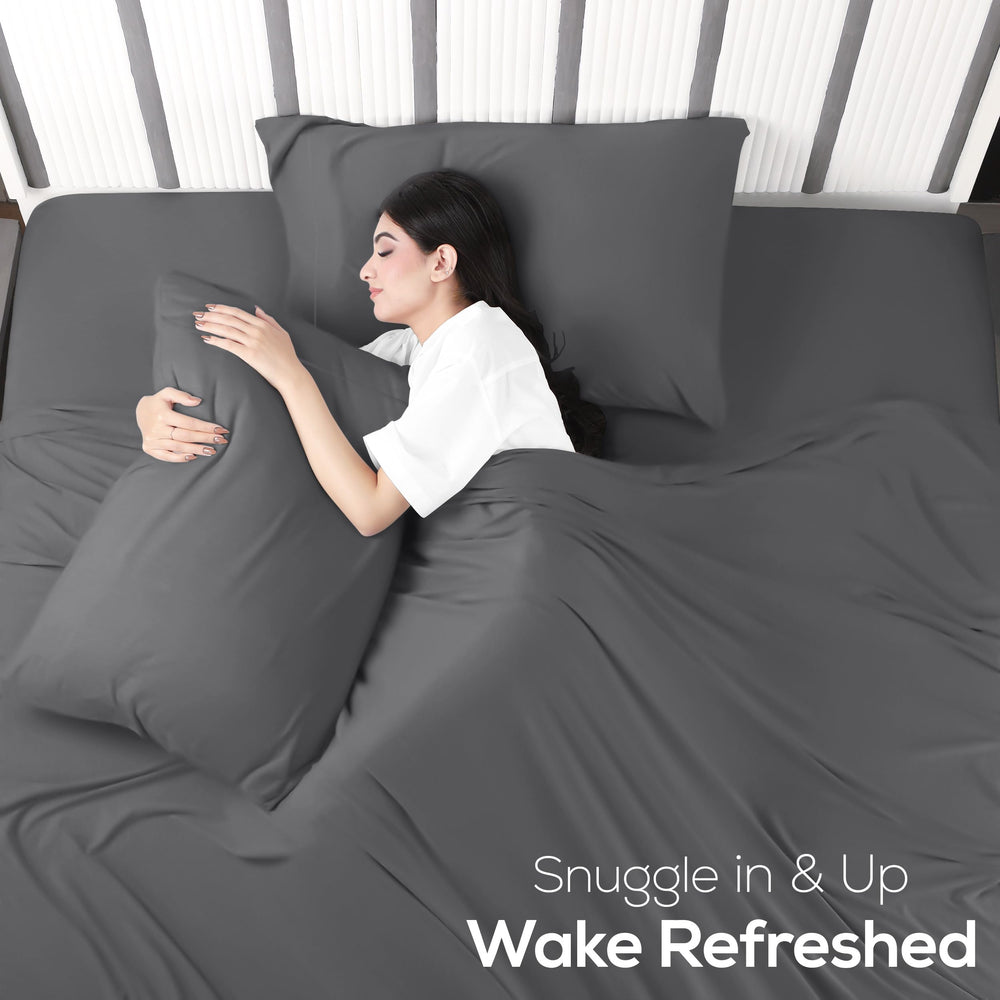 Utopia Bedding mise en situation chambre Twin montrant look soigné et cosy