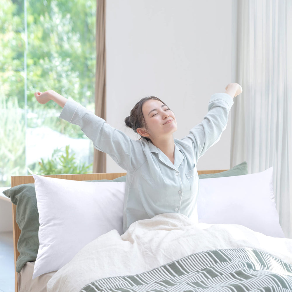 Utopia Bedding oreiller dans boîte d'emballage prêt à être déballé et installé