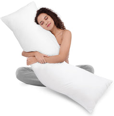 Utopia Bedding oreiller utilisé par dormeur latéral pour alignement du corps