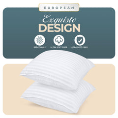 Utopia Bedding gros plan du garnissage en fibre creuse mis en valeur pour maintien moelleux