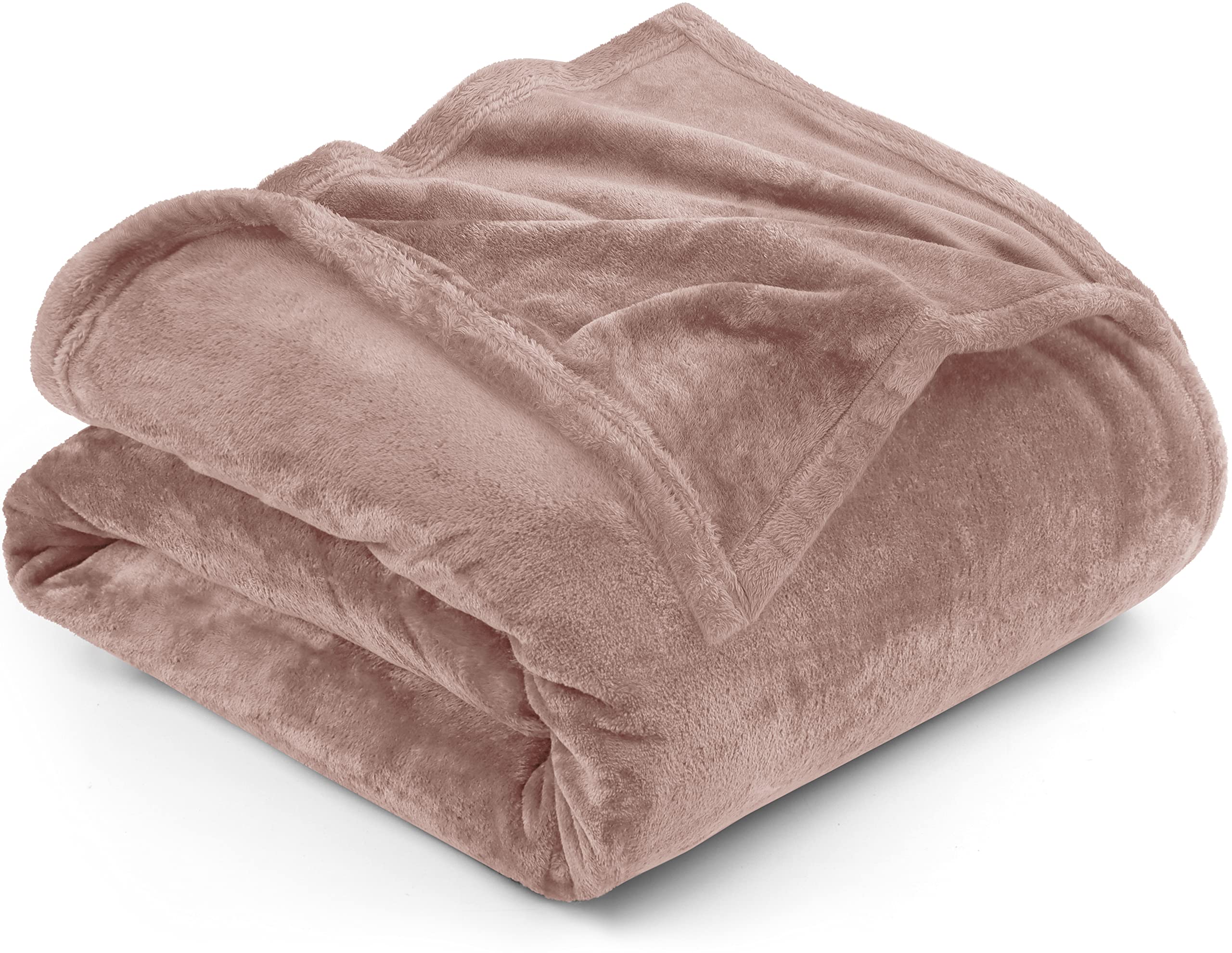 Utopia Bedding couverture face avant rose apportant douceur et style