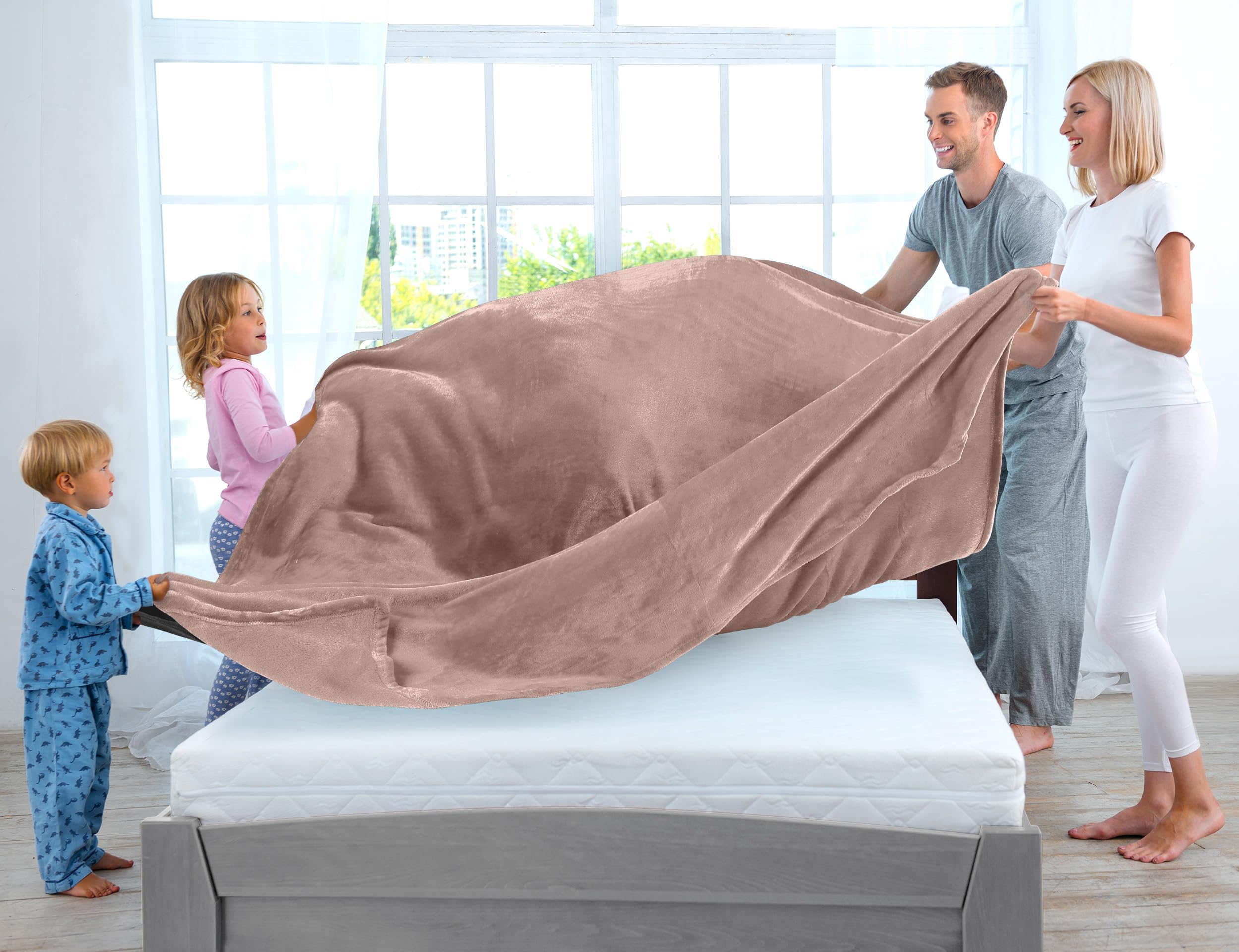 Utopia Bedding ourlet et couture double assurant durabilité renforcée