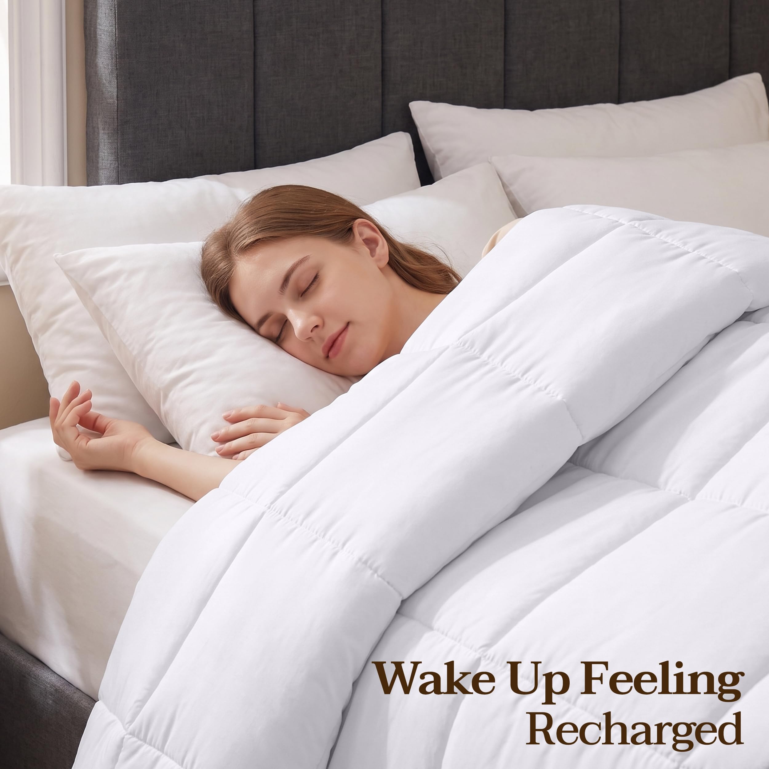 Utopia Bedding couette pliée compactement pour rangement simple et gain de place