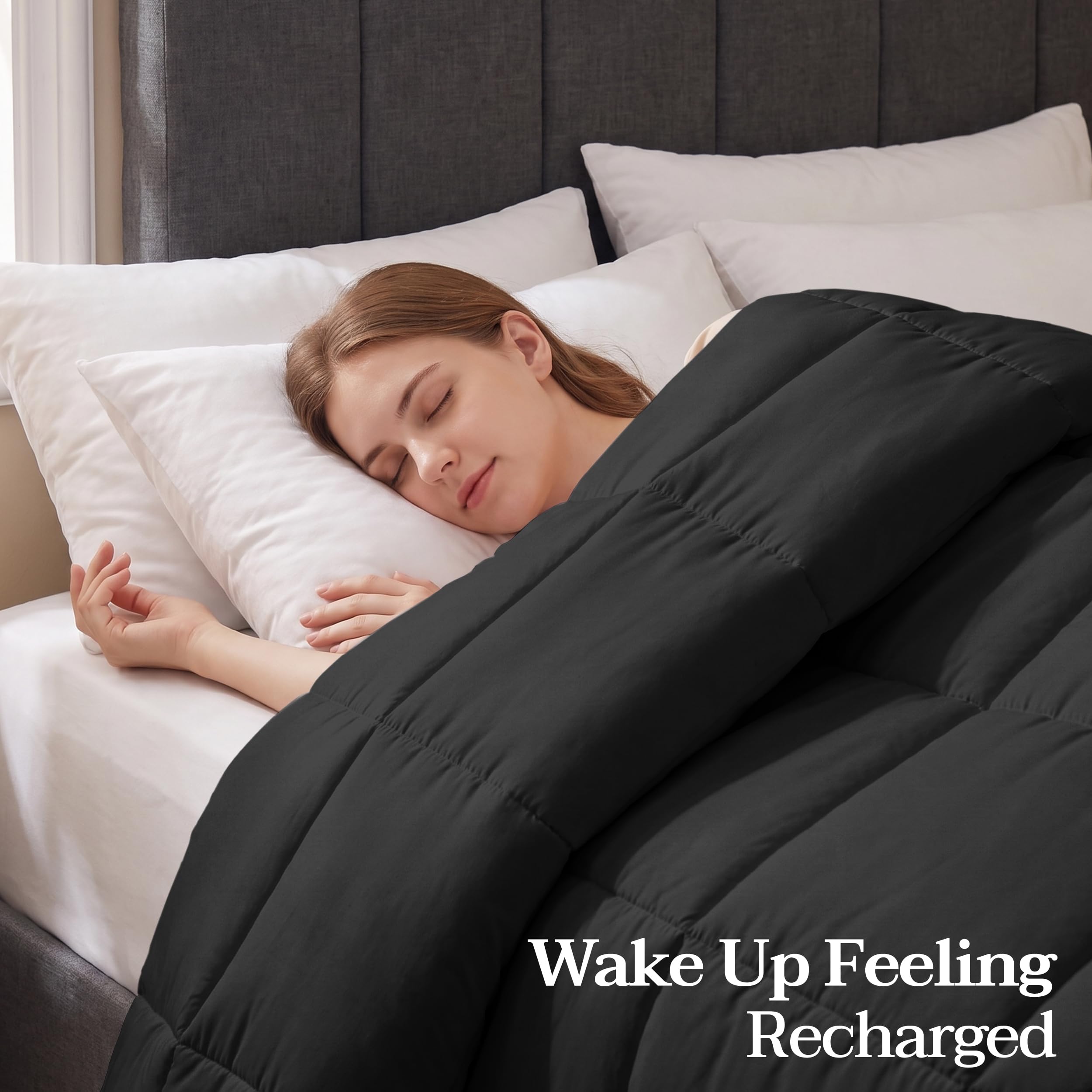 Utopia Bedding couette pliée pour rangement, gain de place et entretien simple