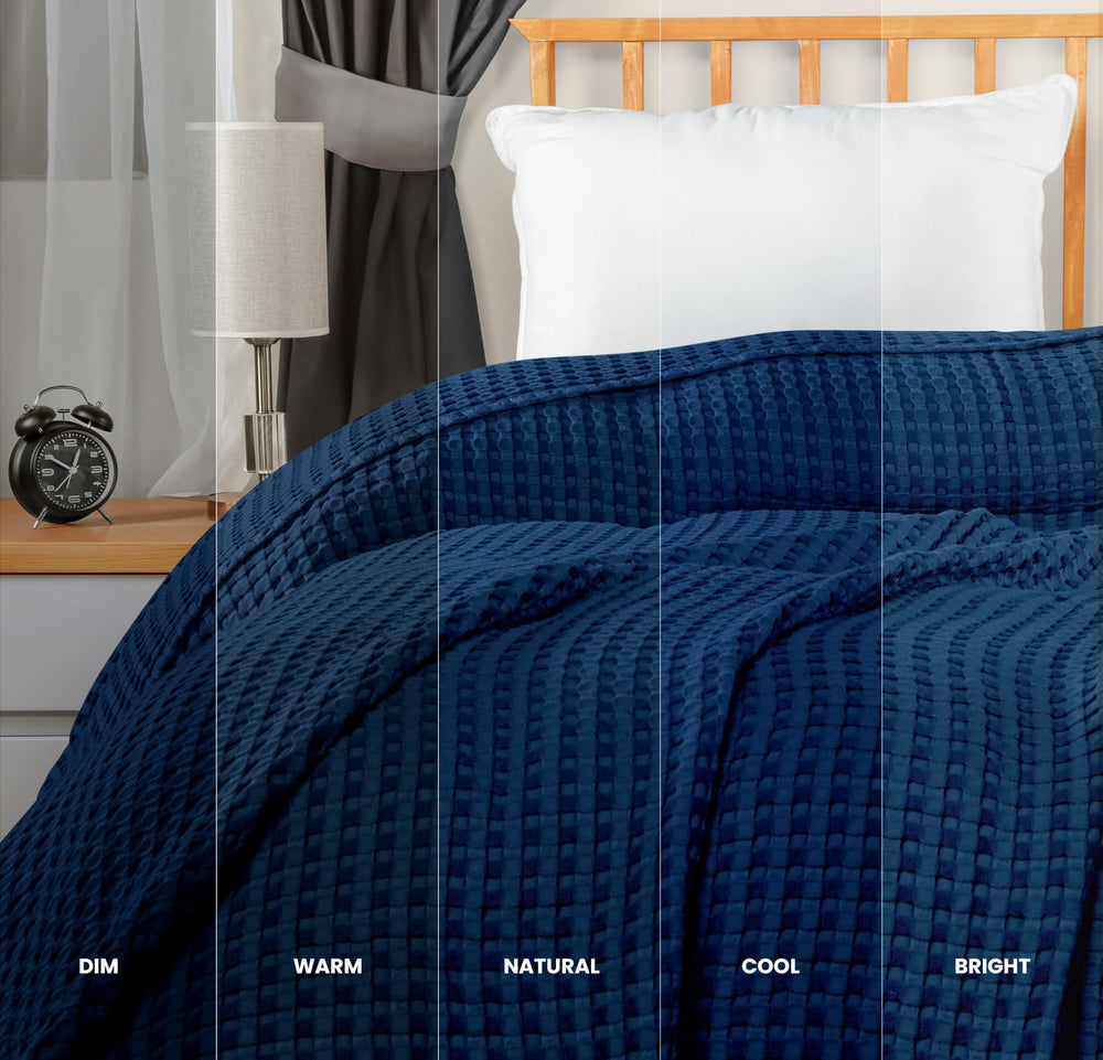 Utopia Bedding plaid jeté sur canapé créant ambiance cosy et décorative