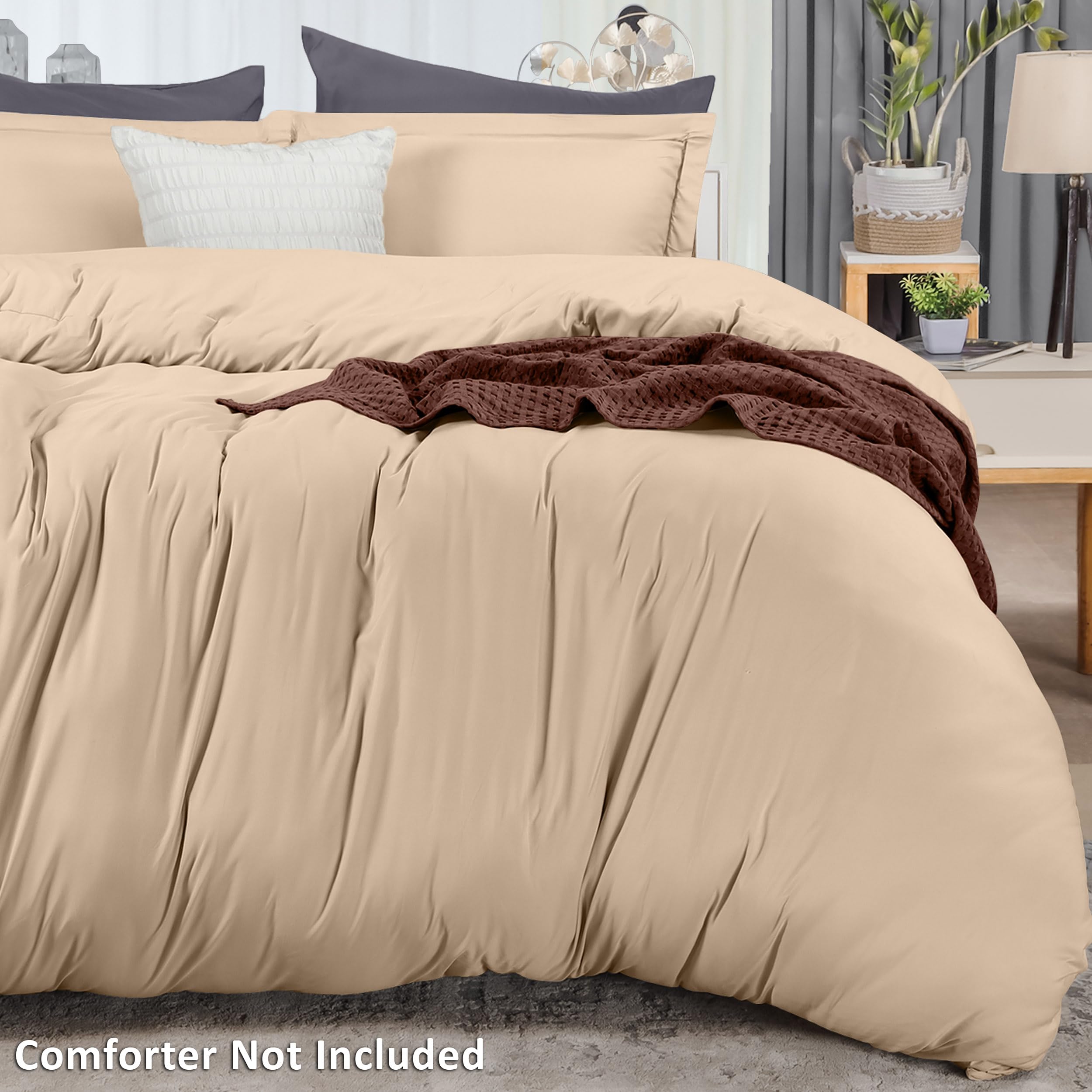 Utopia Bedding taie avec liseré décoratif ajoutant finition soignée et style classique