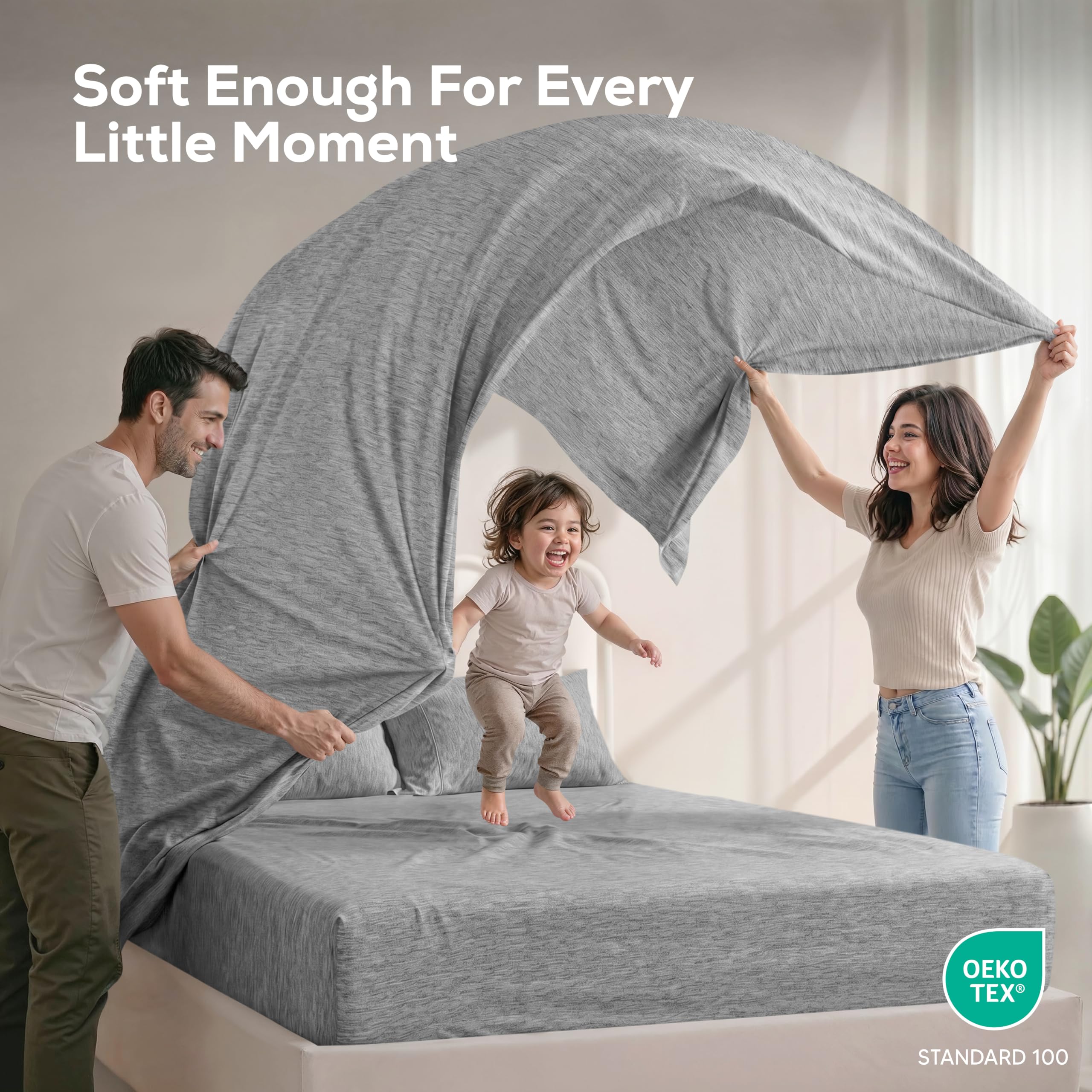 Utopia Bedding taie d'oreiller vue rapprochée texture douce au toucher