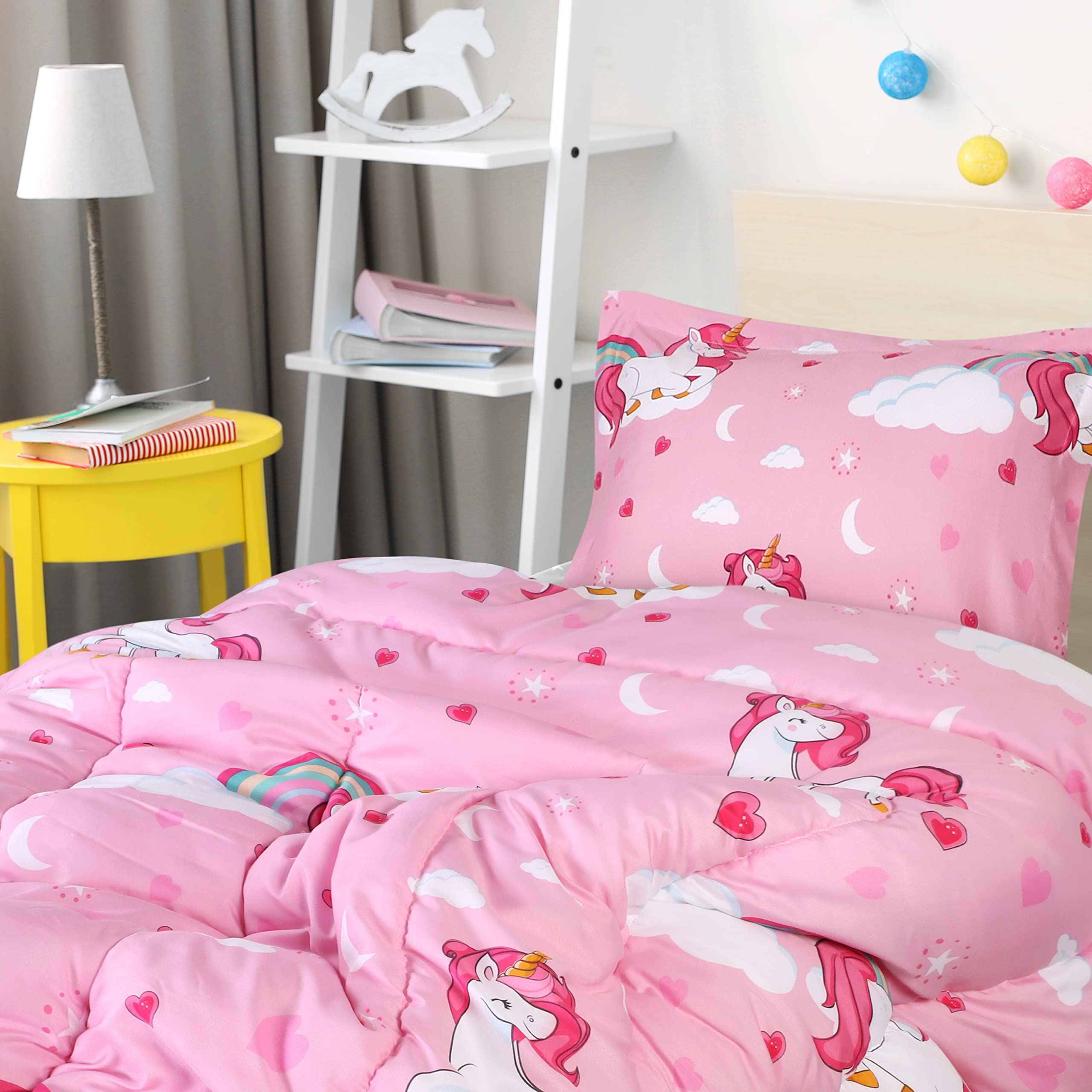 Utopia Bedding taies assorties en gros plan apportant un look coordonné
