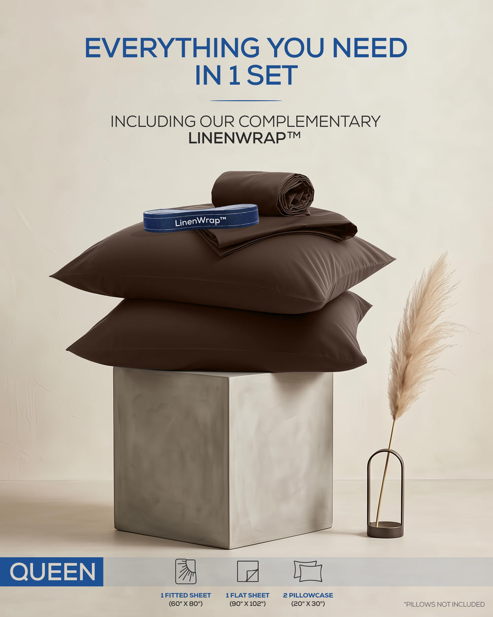 Utopia Bedding gros plan sur la texture douce et lisse offrant confort