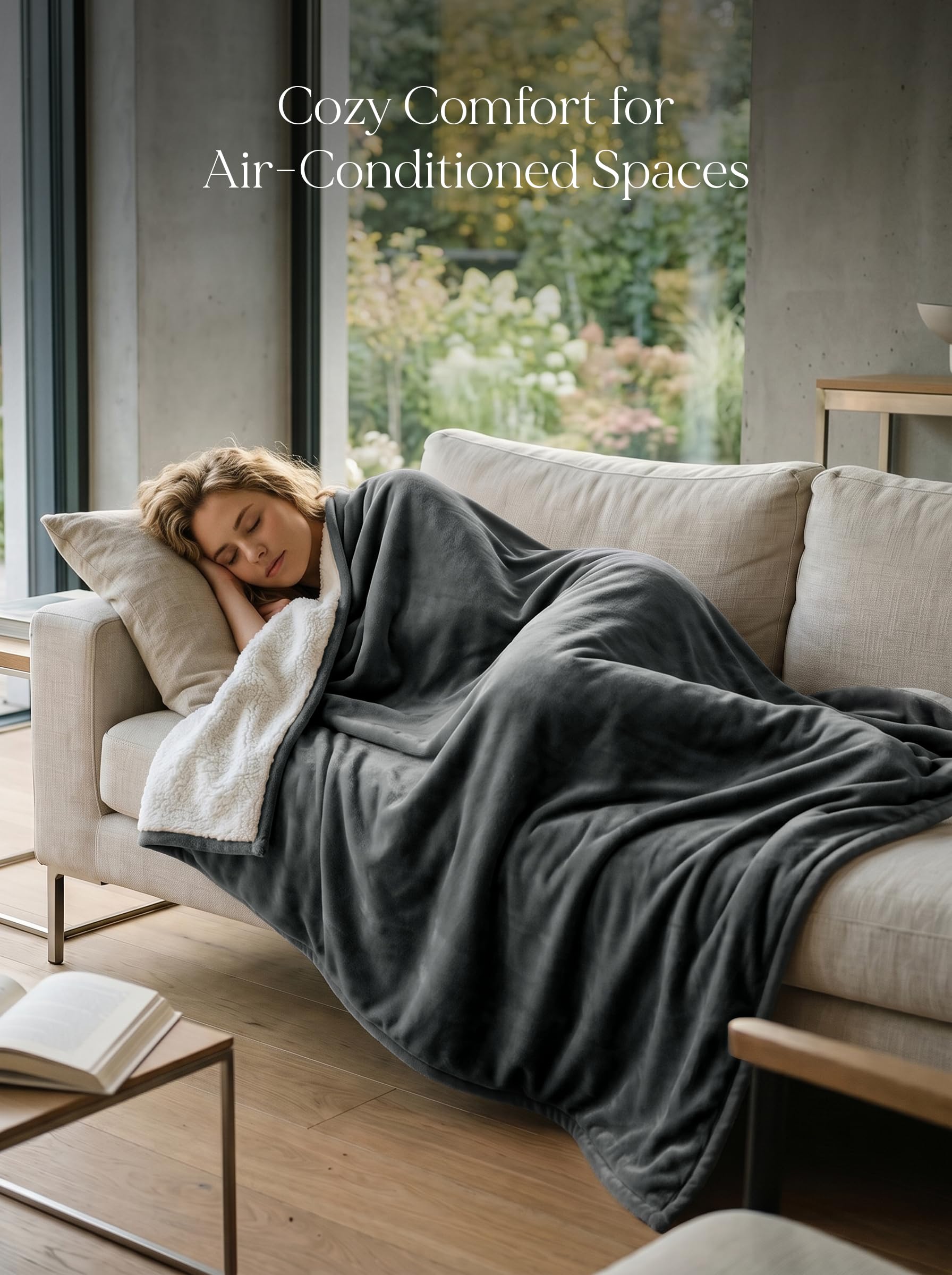 Utopia Bedding gros plan Sherpa montrant douceur et isolation