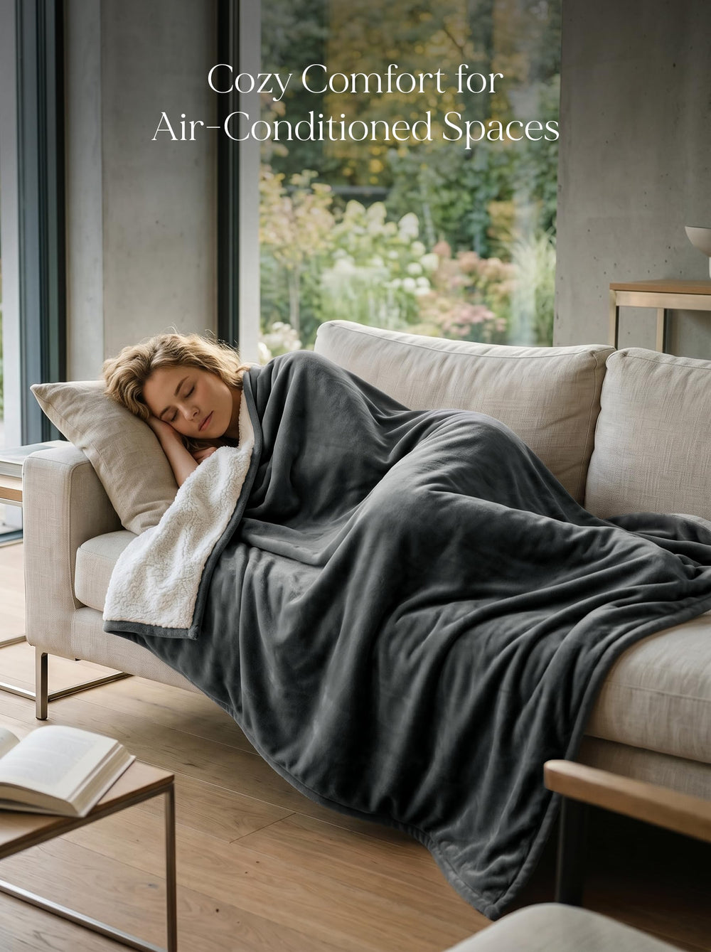 Utopia Bedding gros plan Sherpa montrant douceur et isolation