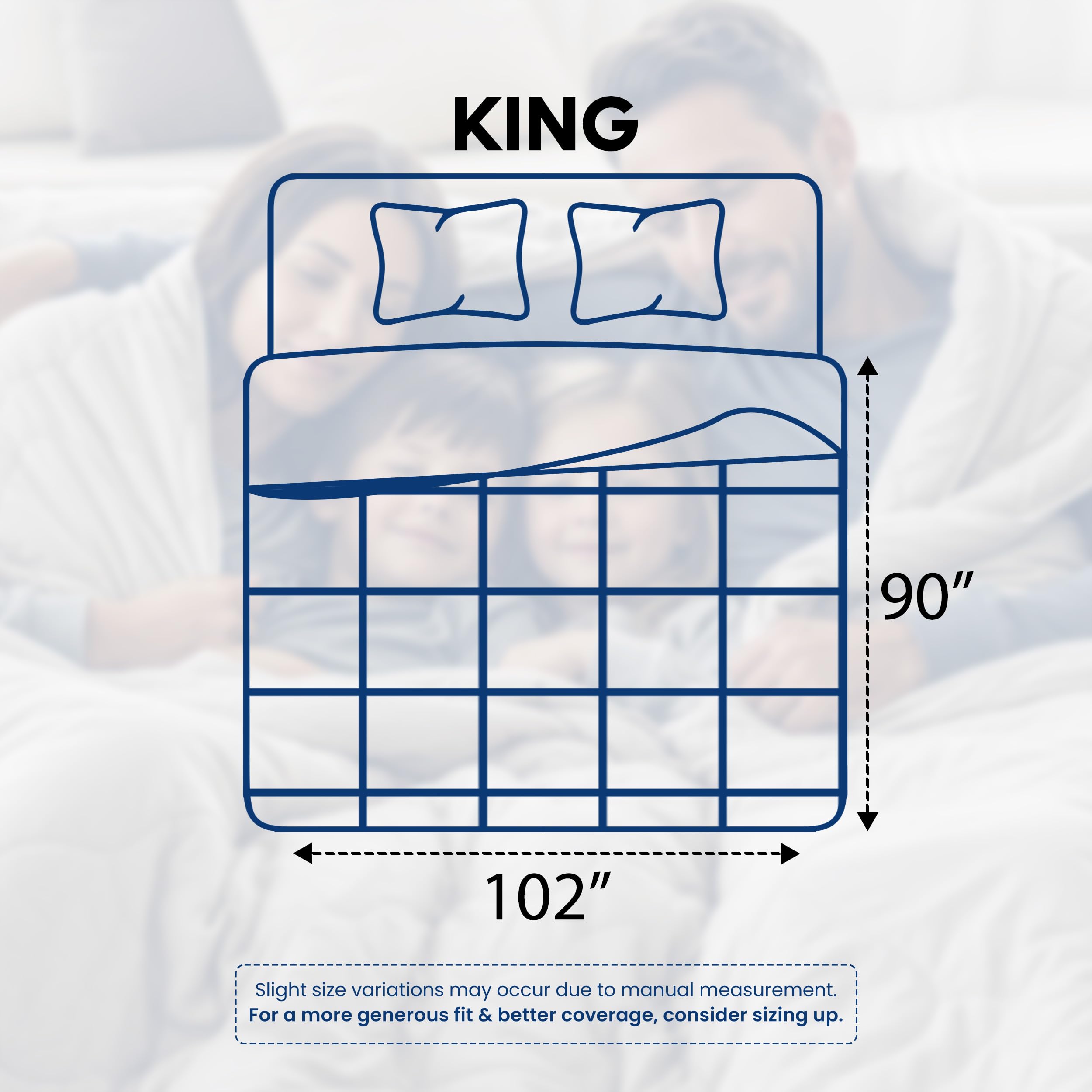 Utopia Bedding gros plan du tissu respirant montrant douceur et aération