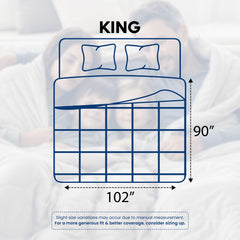 Utopia Bedding gros plan du tissu respirant montrant douceur et aération