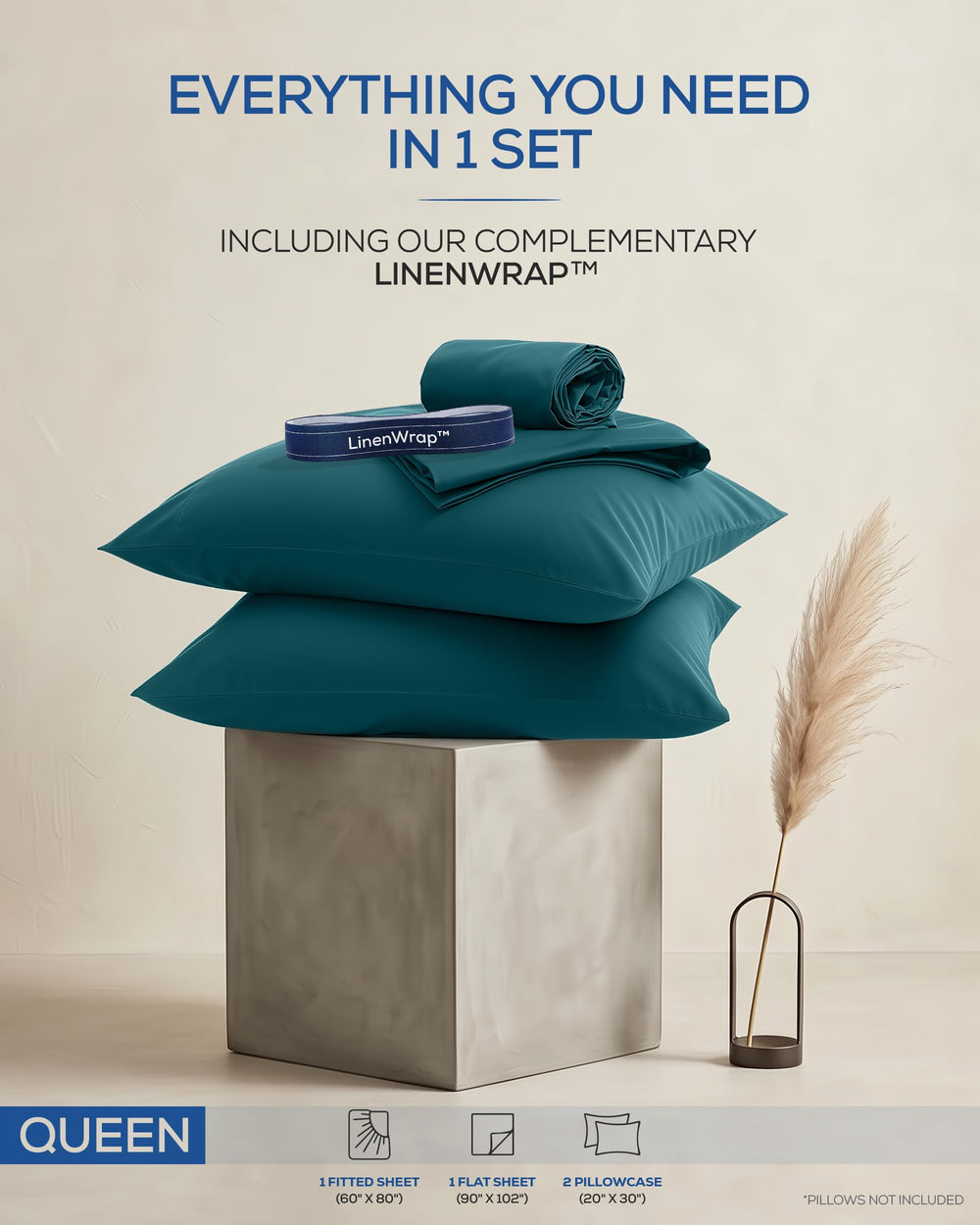 Utopia Bedding gros plan microfibre douce montrant texture confortable