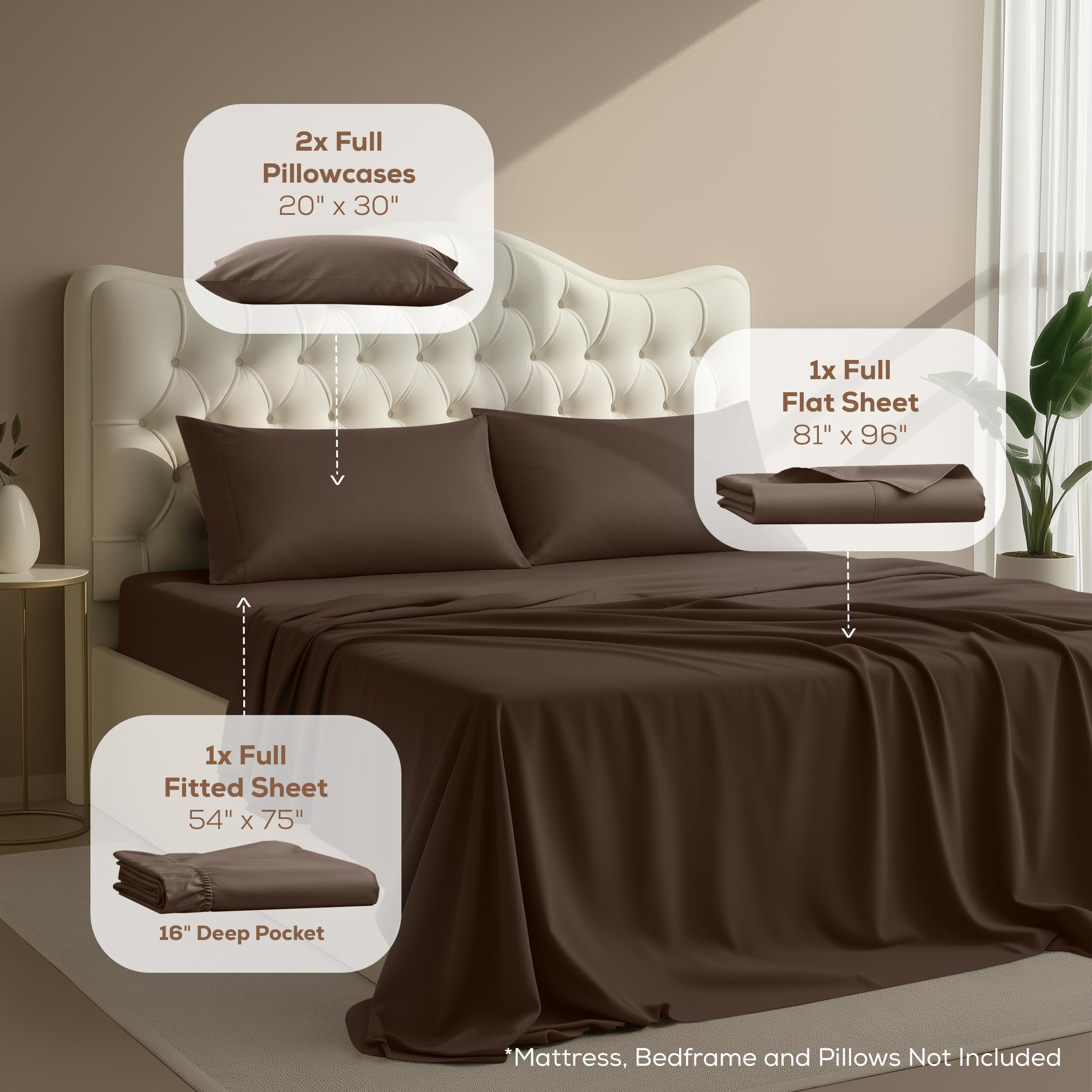 Utopia Bedding gros plan du tissu en microfibre brossée offrant douceur et respirabilité