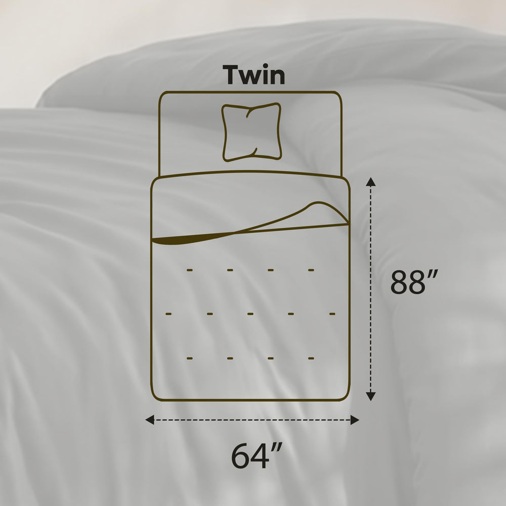 Utopia Bedding gros plan microfibre brossée pour douceur et respirabilité