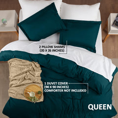 Utopia Bedding gros plan microfibre douceur et facilité d'entretien