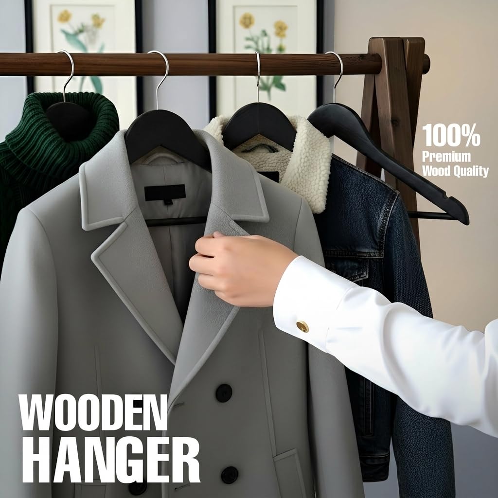 Utopia Home cintres dans dressing stylé, présentation soignée du placard