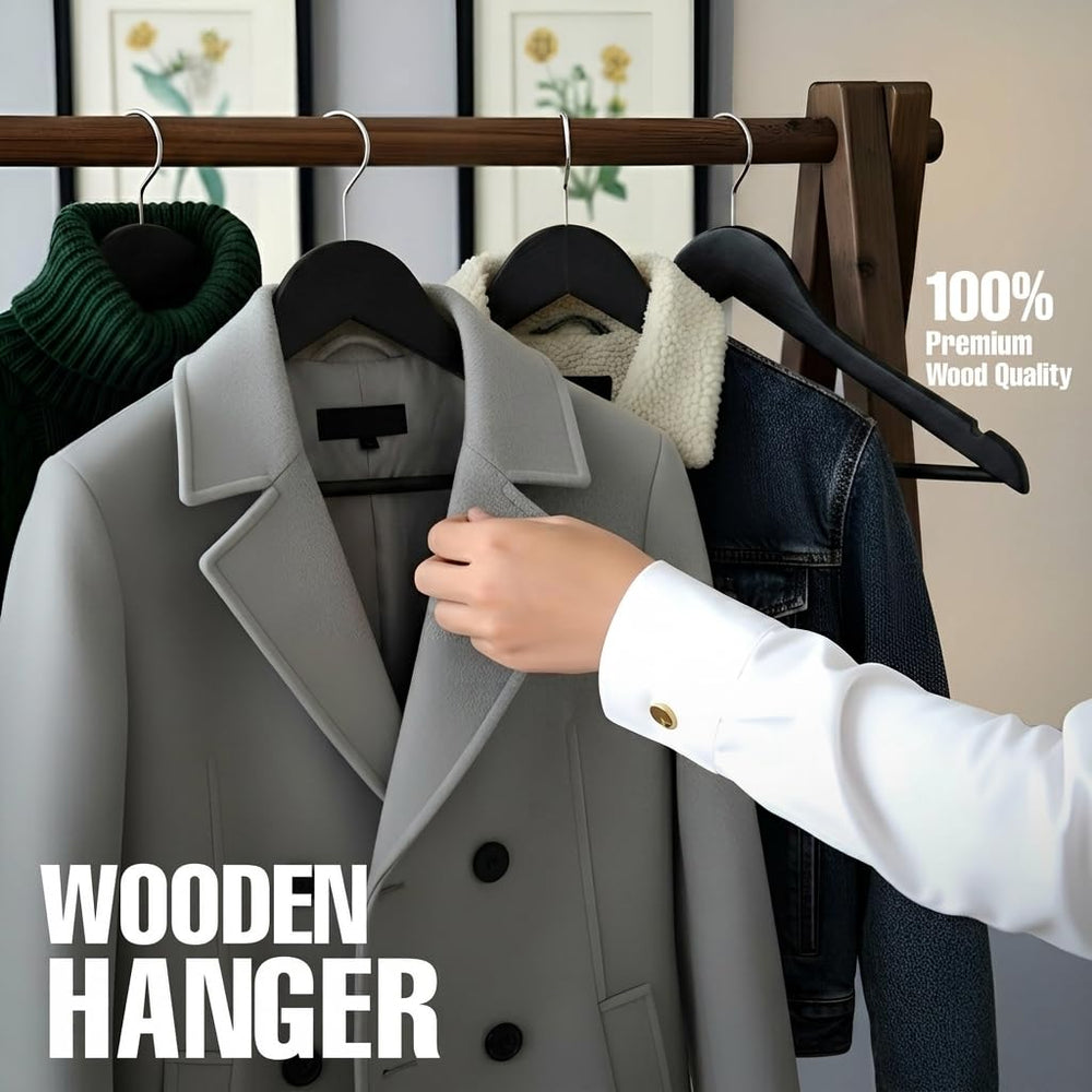 Utopia Home cintres dans dressing stylé, présentation soignée du placard