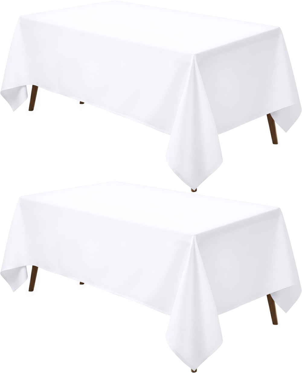 Utopia Kitchen nappe rectangulaire face avant présentant une table élégante et protégée